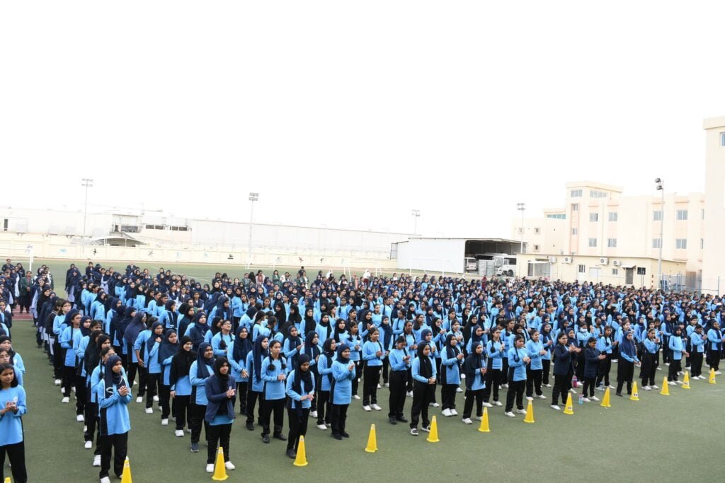 IIS GIRLS SECTION HOLDS ASSEMBLY