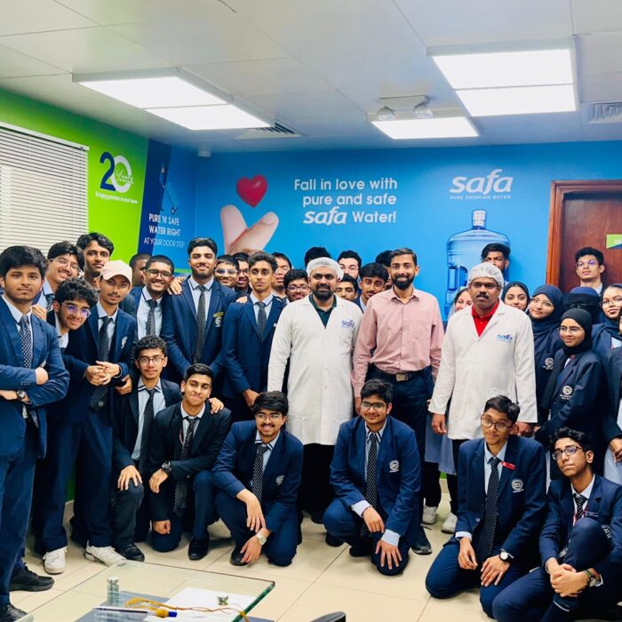 IIS STUDNTS VISIT SAFA WATER TREATMENT & BOTTLING UNIT