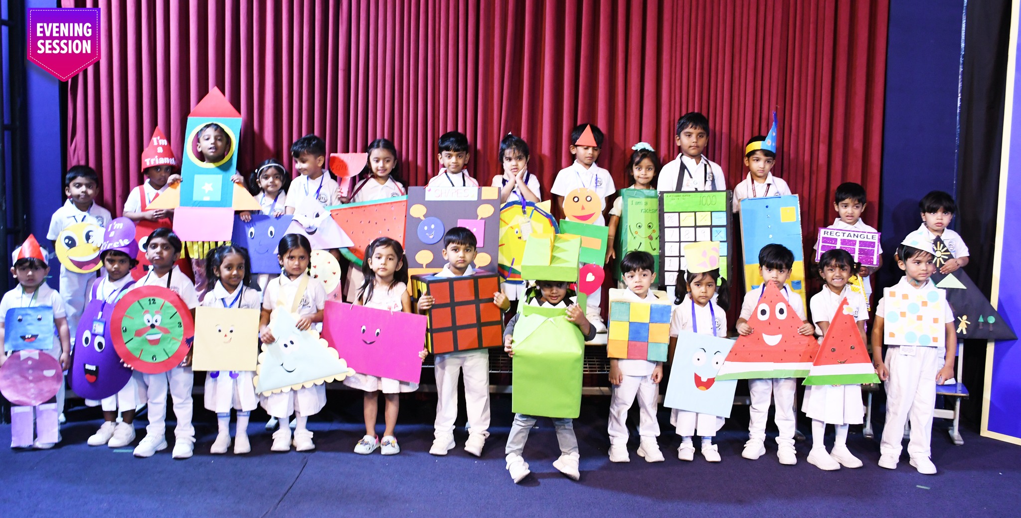 IIS KINDERGARTEN CELEBRATED SHAPES DAY