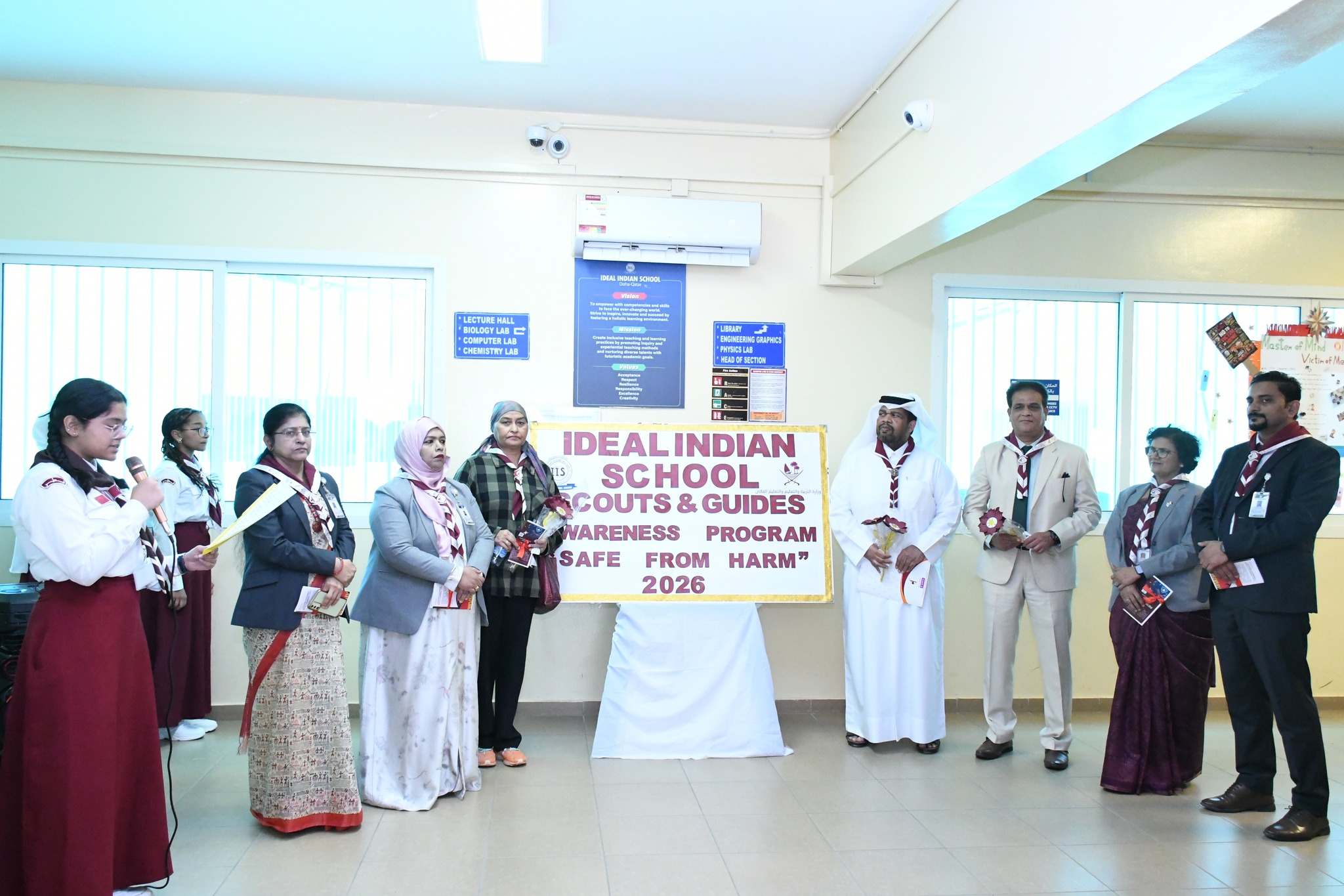 IIS SCOUTS & GUIDES UNIT HOLDS SAFE FROM HARM-AWARENESS CAMPAIGN
